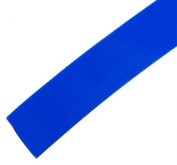 Трубка термоусаживаемая ТУТ (термоусадочная) d - 20 мм цвет синий
