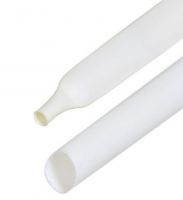Трубка термоусаживаемая ТУТ (термоусадочная) d-3 мм цвет белый